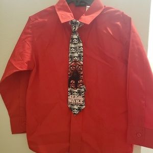 Boys button up shirt